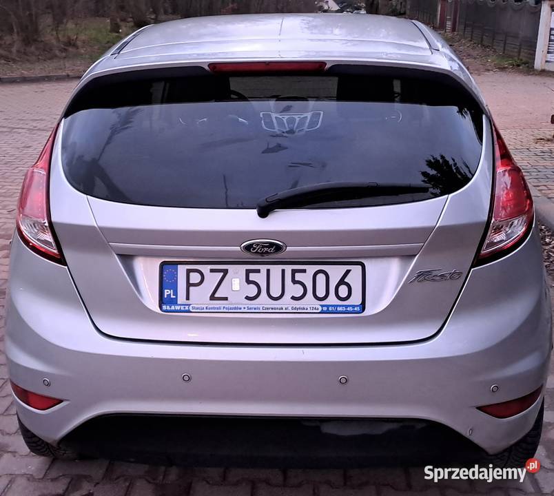 Ford Fiesta MK7 15TDCI SYNC edition srebrny Mosina