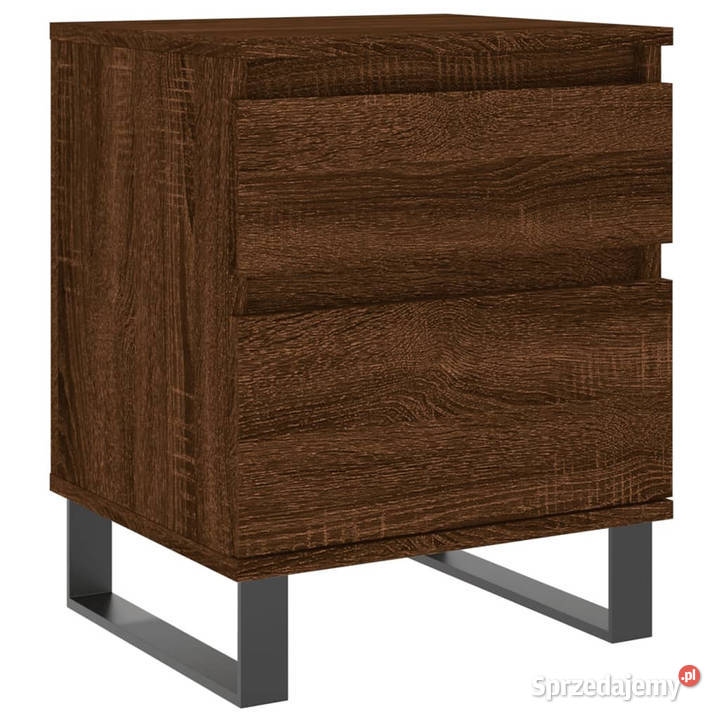 Szafki nocne 2 brązowy dąb 40x35x50 WM830699 Warszawa sprzedam