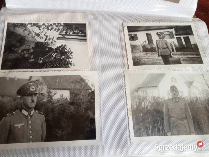 Stare fotografie Fallschirmjager Luftwaffe mazowieckie Grójec