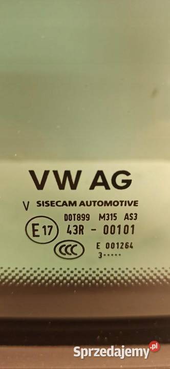 SEAT TARRACO SZYBA KAROSERYJNA PRAWY TYŁ Karoseryjne dolnośląskie