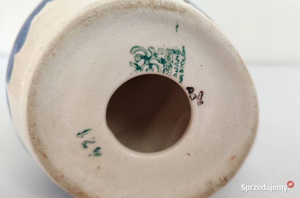 Stary porcelanowy świecznik kaganek Włocławek sprzedam