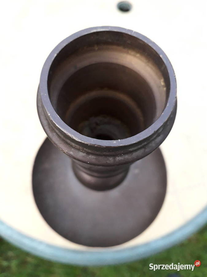 Stary duży mosiężny świecznik patyna Świeczniki Warszawa