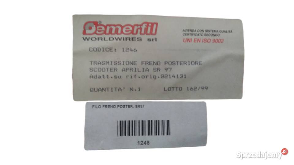 LINKA HAMULCA TYLNEGO Aprilia SR50 Minarelli Bielsk Podlaski