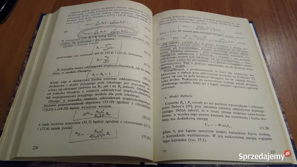 Fizyka dielektryków August Chełkowski 1972 Gdańsk