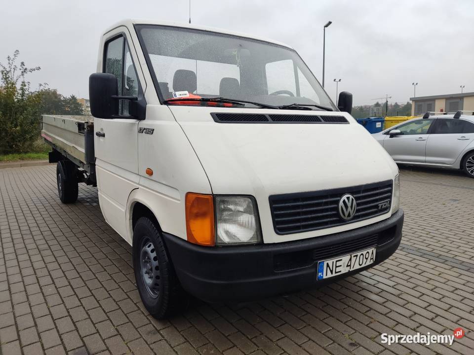 VW LT 35 r2000 poj 25tdi 3 osobowy paka 4 metry Elbląg