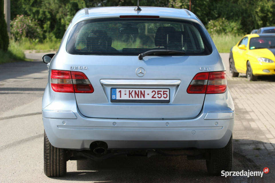 Mercedes B 180 2008r Soczewka 20 Diesel Zadbany elektrochrom. lusterko wst. Nysa