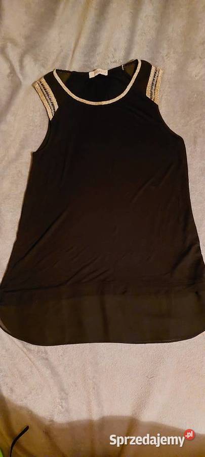 Bluzeczka czarno zlota Józefów Roztoczański sprzedam