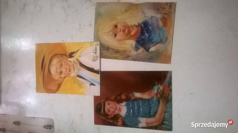 widokówki pocztówki malarstwo M Adamczyk