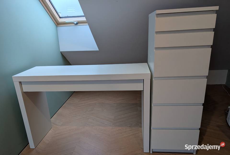 Super zestaw Ikea łóżko komodatoaletka szafka Zalasewo