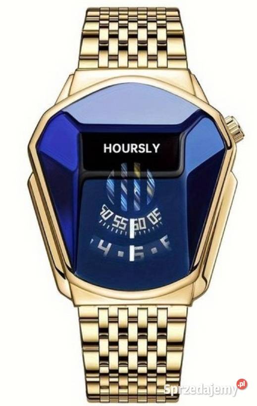 DIAMENT Nietypowy Męski Zegarek Złoto Srebro Sosnowiec