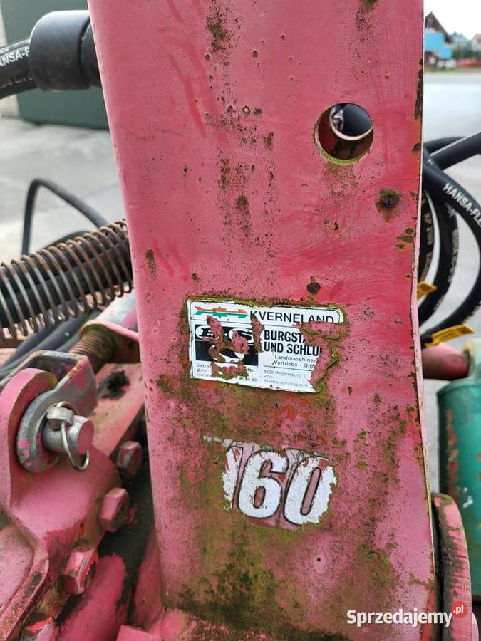 Pług Kverneland vario obrotowy 4 skibowy Józefów