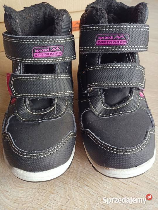 Kozaki trzewiki dziewczęce czarne Sprandi 29 Płock