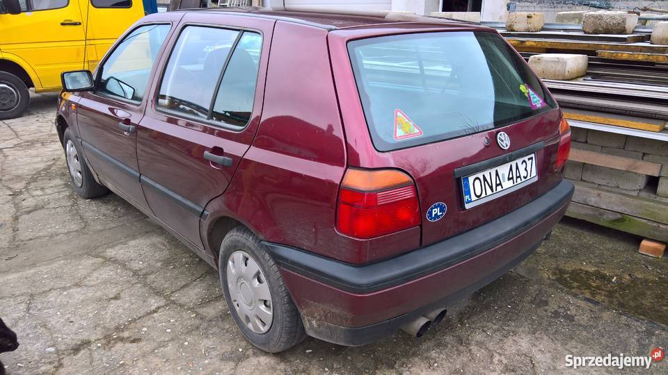 Volkswagen Golf III 1.6 benz/gaz Barzyna Sprzedajemy.pl