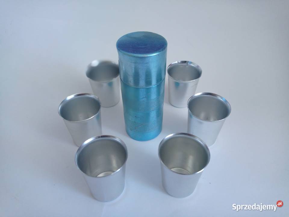 Kieliszki turystyczne z PRL mazowieckie sprzedam