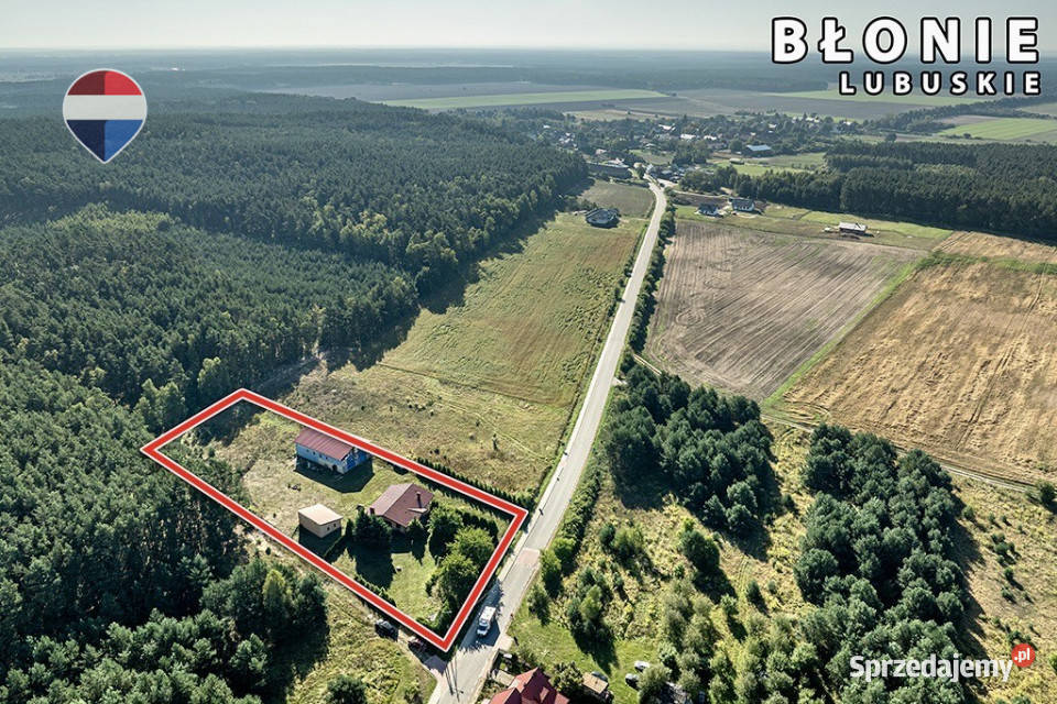 Dom parterowy wysoka hala garaże i pół hektara 156m2 Błonie