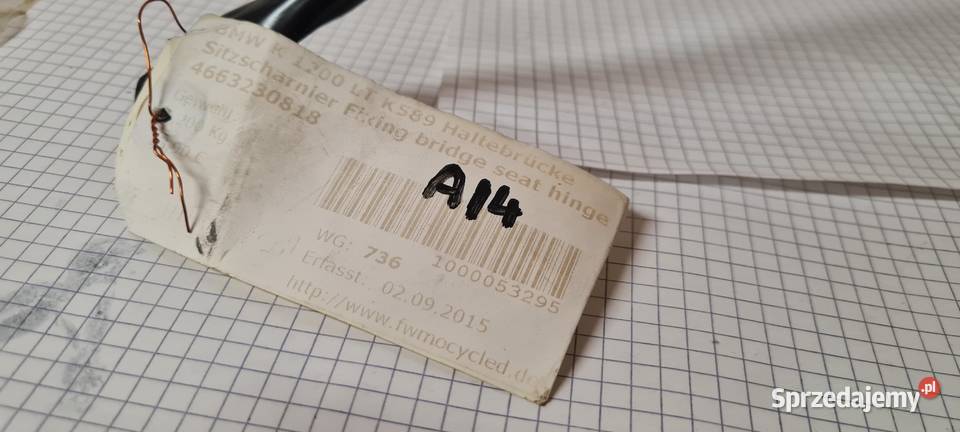 BMW K 1200 LT mocowanie stelaż rama pomocnicza