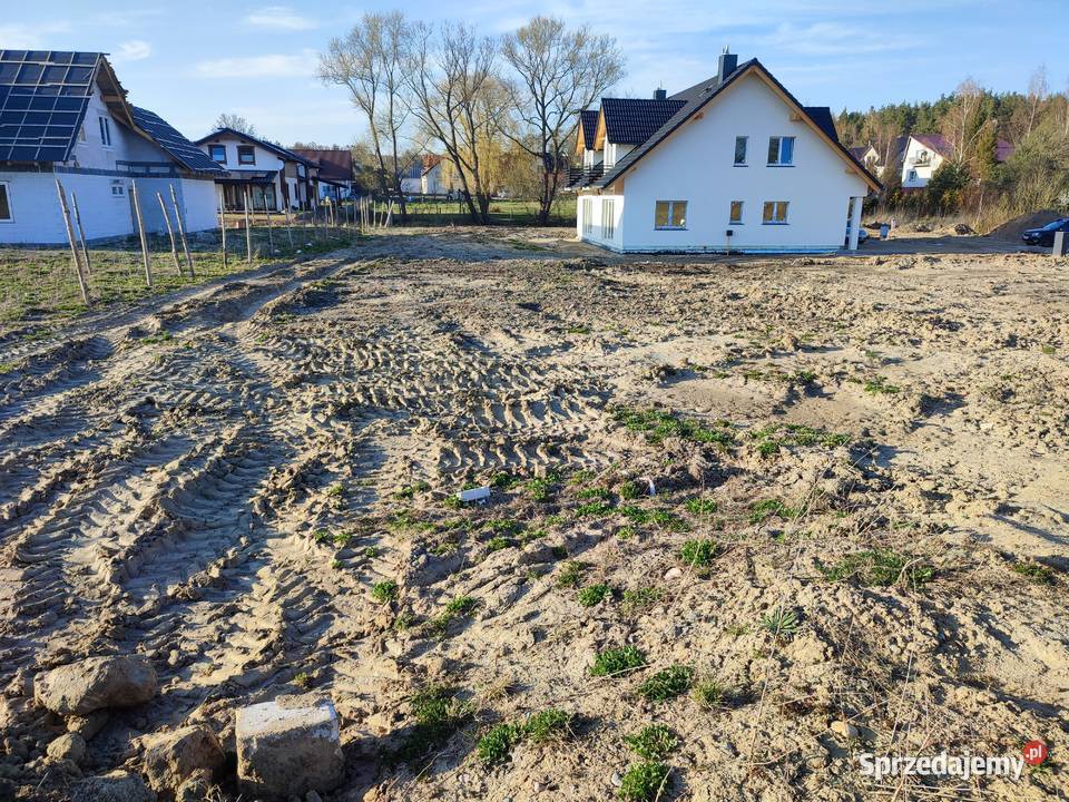 Działka budowlana uzbrojona płaska Lublewo Lublewo Gdańskie