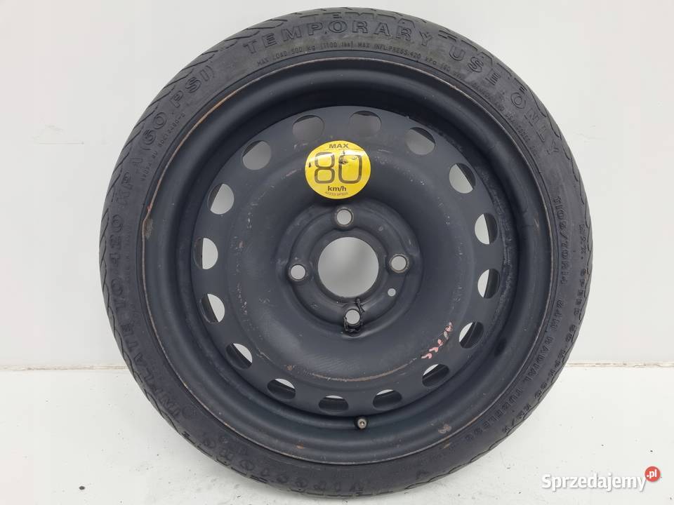 KOŁO DOJAZDOWE ZAPASOWE Nissan Micra K12 Note