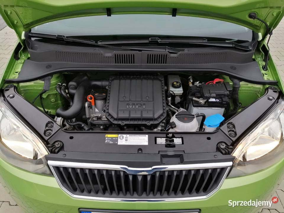 Skoda Citigo 10 MPI 60 73 Klima 5 drzwi z welurowa tapicerka wielkopolskie Koziegłowy sprzedam