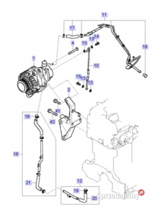 PRZEWÓD OLEJOWY HYUNDAI GRAND STAREX H1 SORENTO