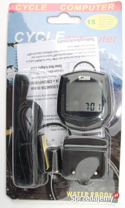 Licznik Prędkościomierz Komputer Rowerowy Sieradz