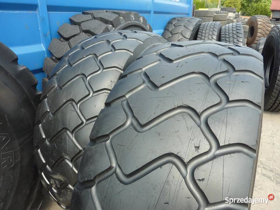 2x Opona używana przemysłowa 205R25 JCB EARTH Do maszyn budowlanych