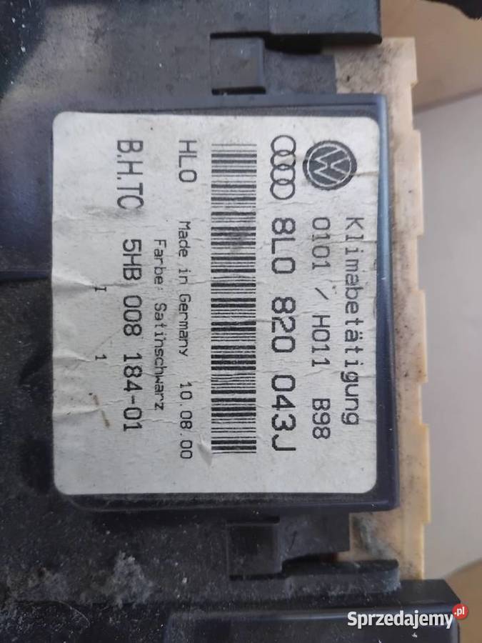Panel klimatronik Audi A3 8L FL 8L0820043J Grodków sprzedam