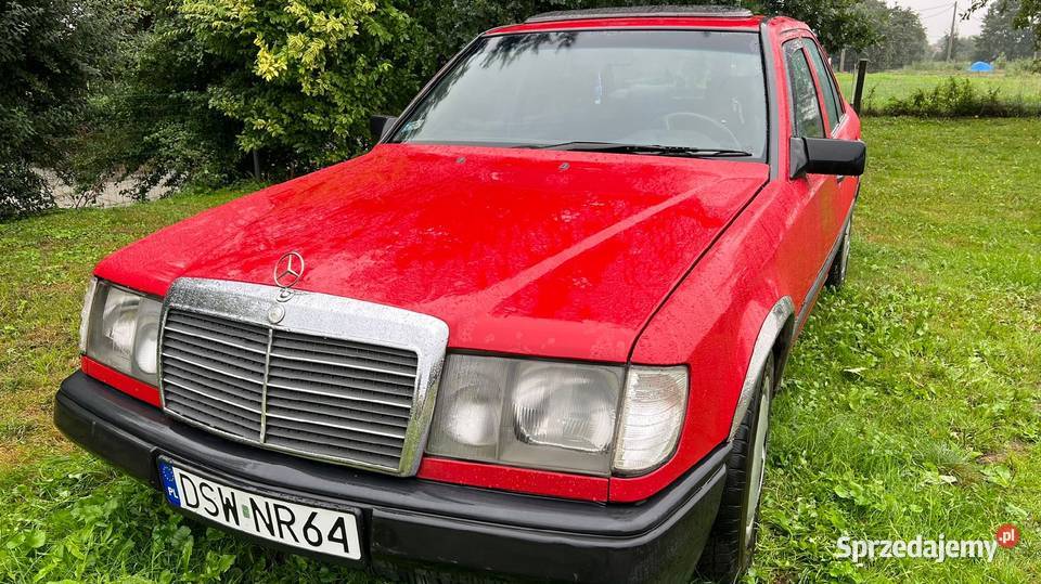 Mercedes W124 250d Zarejestrowany manualna dolnośląskie Jawor
