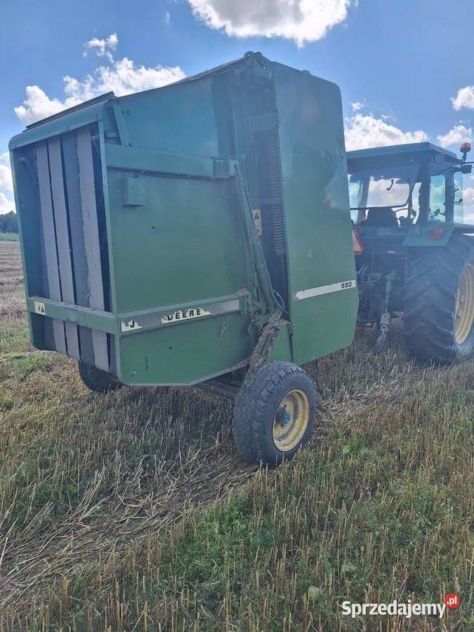 Prasa John deere 550 warmińsko-mazurskie Pasłęk