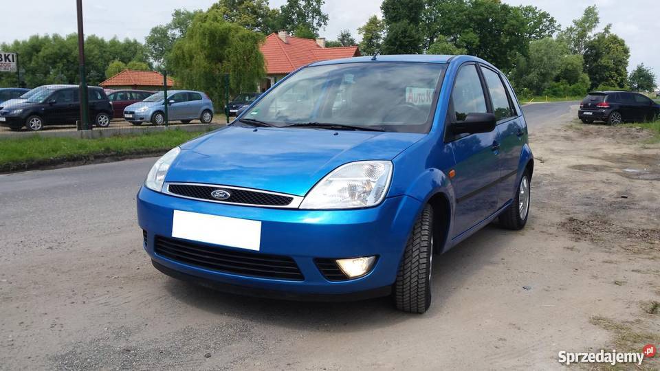 Na sprzedaż Ford Fiesta niebieski autoalarm Strzegom
