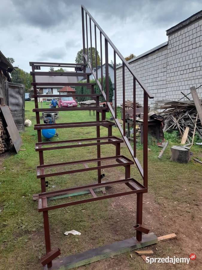 Schody metalowe Mień sprzedam