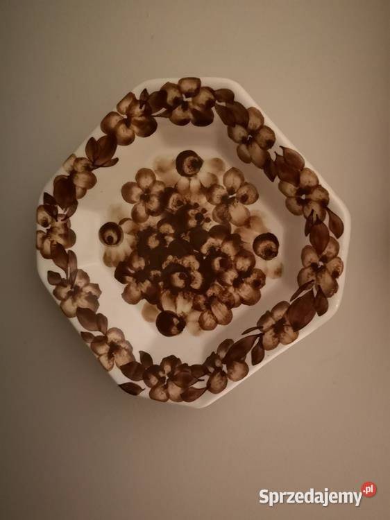 Talerz Ozdoby Włocławek Porcelana Fajans Okazja wielkopolskie sprzedam