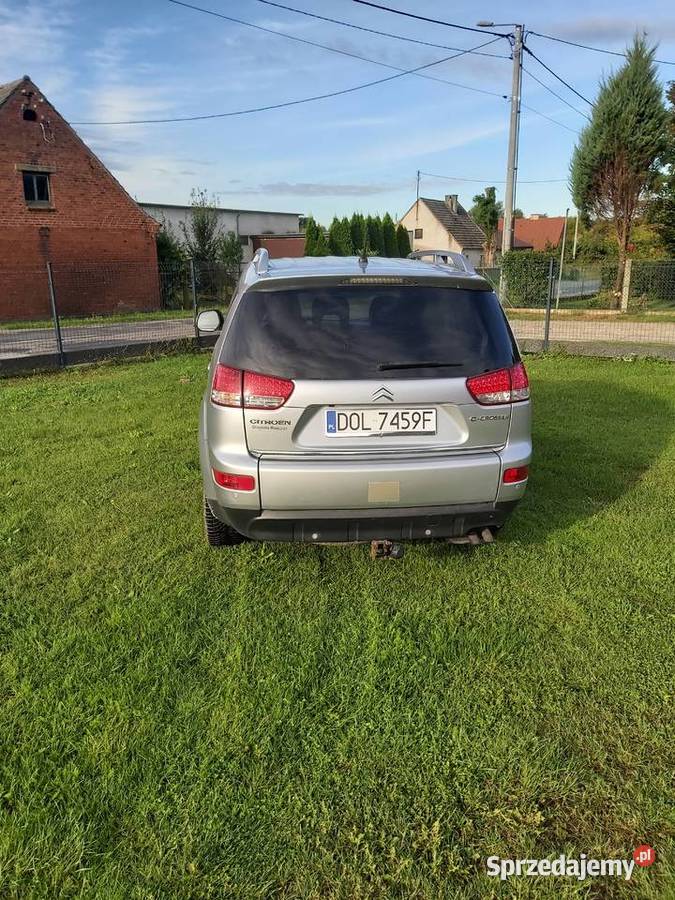 7osobowy 4x4 pakiet chrom czarne skóry duże C-Crosser Syców