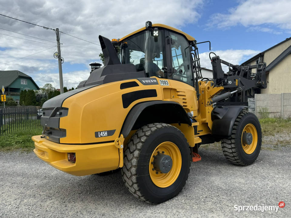 średnia kołowa Volvo Waga 10ton WHEEL LOADER Widełki