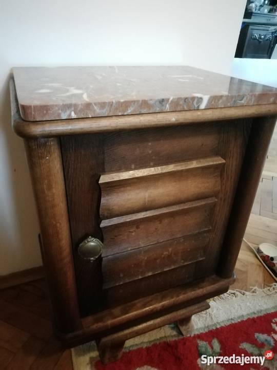 Dębowy masywny komplet do sypialni