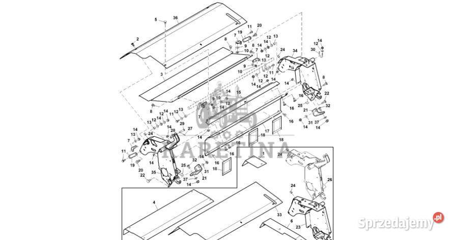 John Deere 960 Osłona CC135740 System owijania Rolnictwo Jastrzębniki sprzedam