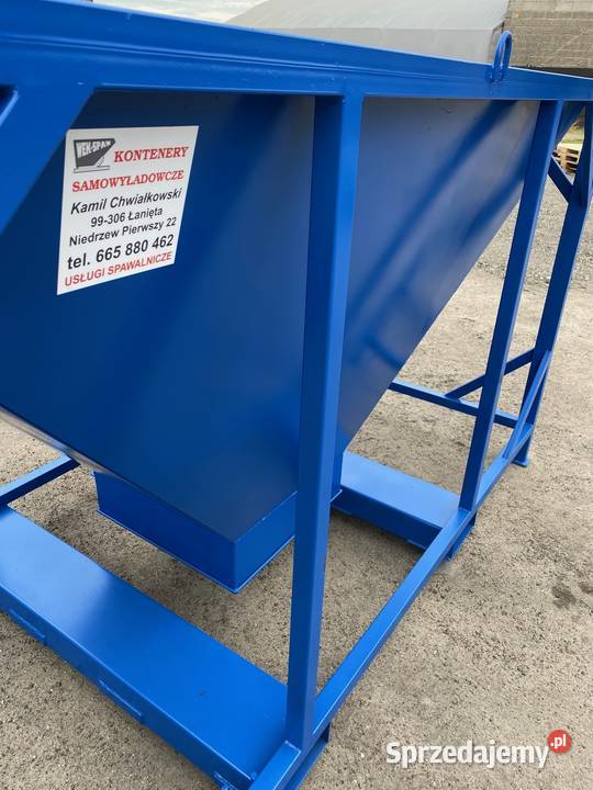 Kosz zasypowy załadunkowy Magazynowanie Niedrzew Pierwszy