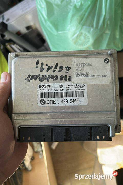 Sprzedam komputer ecu do bmw e36 Części samochodowe Płock