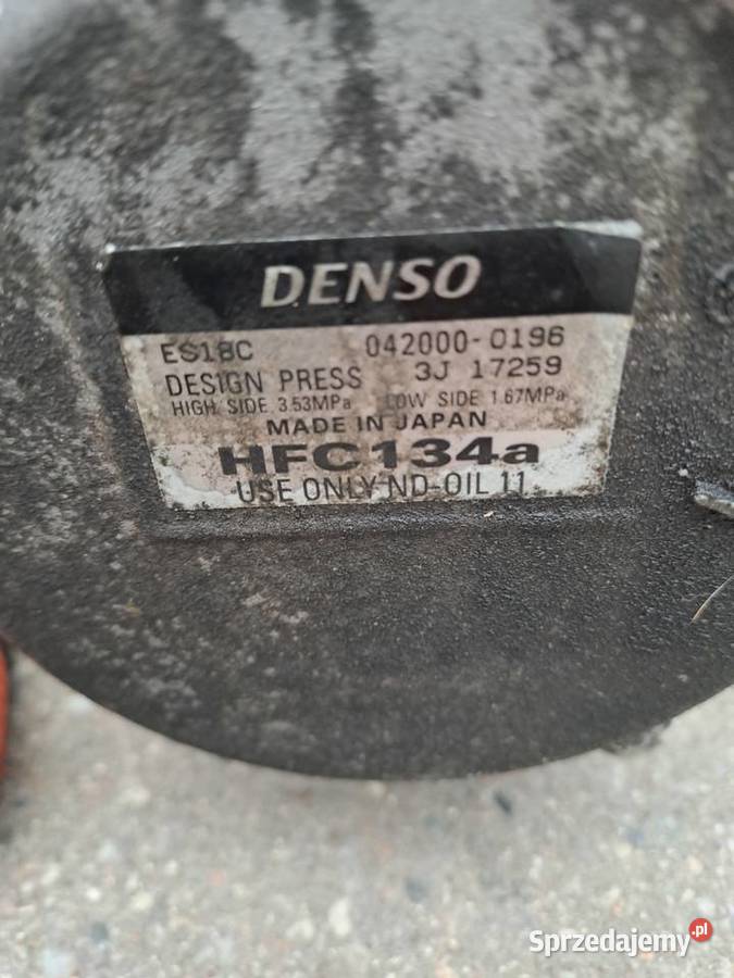 Toyota Prius II 15 16V Hybrid 1NZFXE kompresor Jastrzębie-Zdrój sprzedam