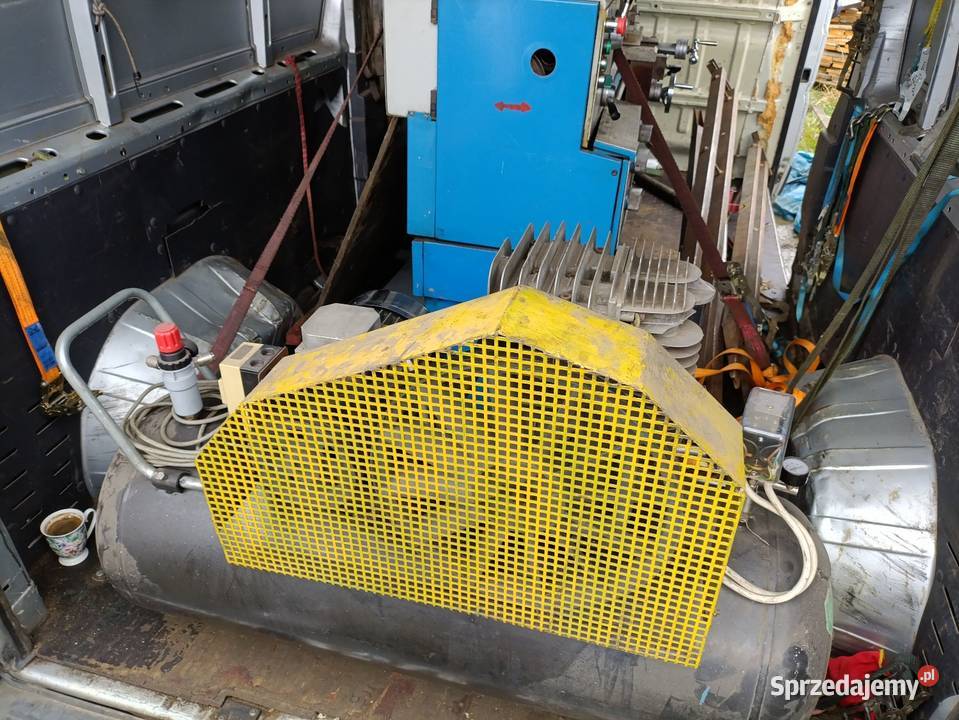 kompresor 200 l litów I 250 300 500L MMM Maszyny Grzechynia