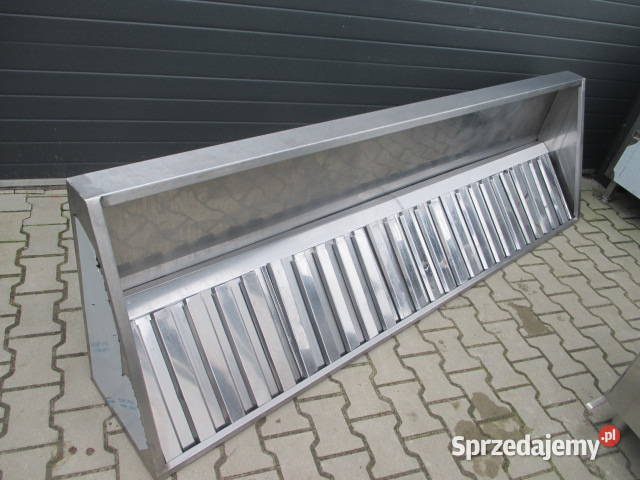 OKAP GASTRONOMICZNY SKOŚNY Z FILTRAMI 2507040 Ostrów Wielkopolski