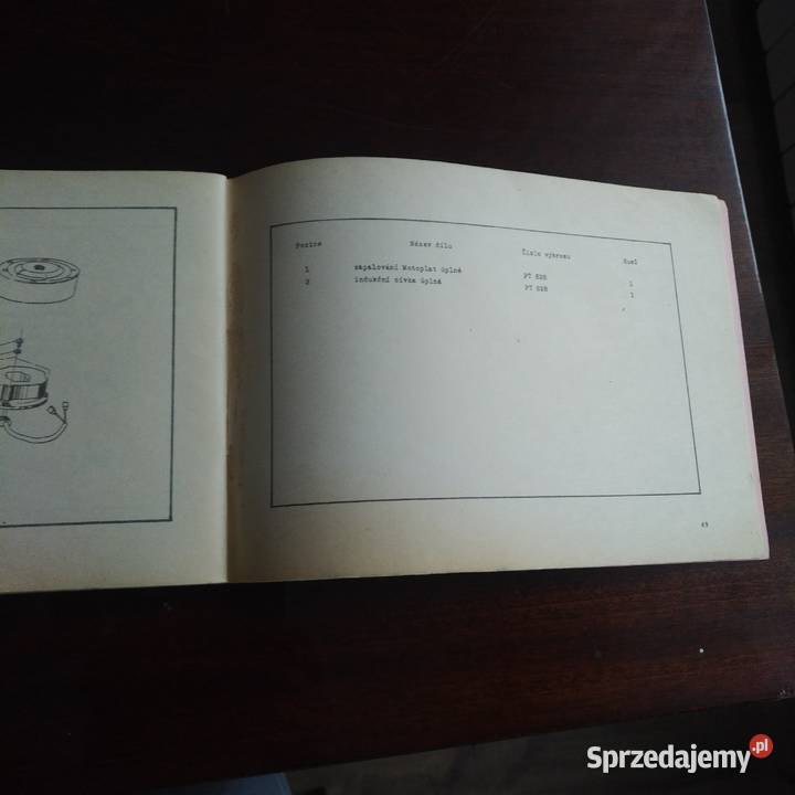 Katalog części zamiennych Metalex Junior CZ MTX Motoryzacja Poraj sprzedam