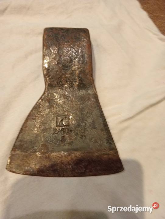 Siekiera niemiecka z sygnatura tzw baranka warmińsko-mazurskie