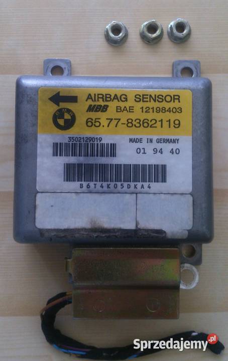 BMW E36 sensor sterownik airbag poduszek Rybnik
