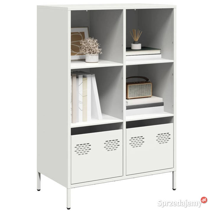 Szafka biała 68x39x1035 stal WM851387