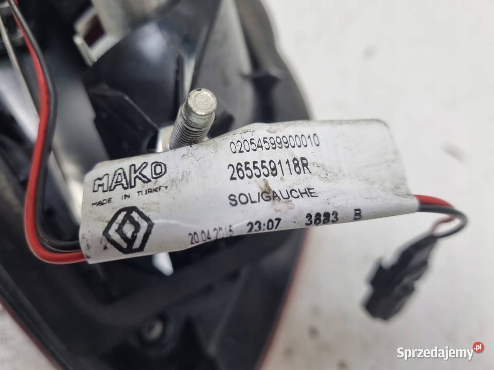 Renault Clio IV KOMBI TYLNIA TYLNA LAMPA LEWA Rudka sprzedam