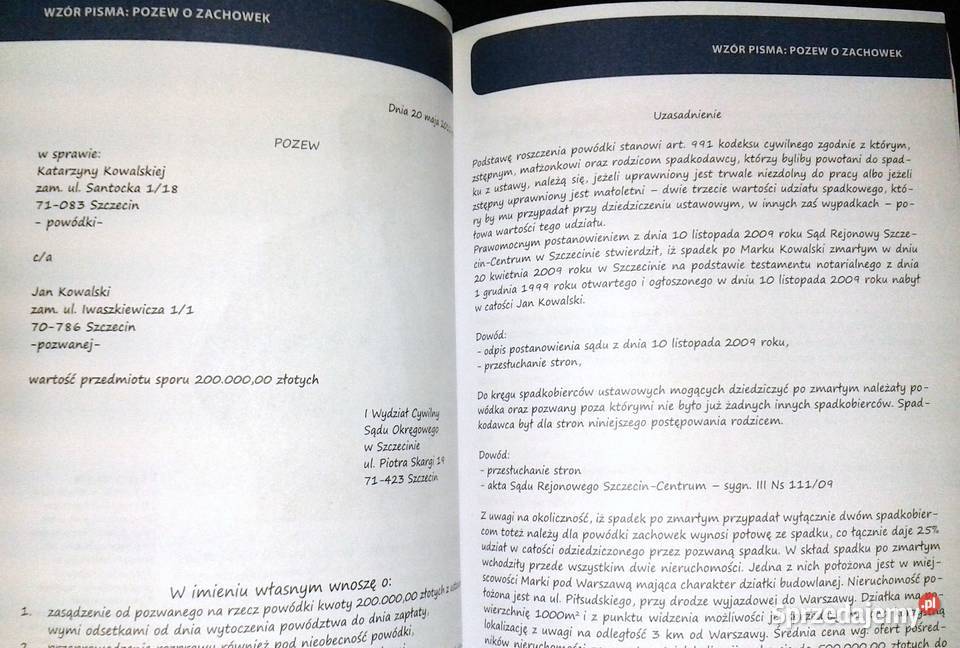 Testamenty Darowizny Spadki Michał Kozłowski Chełm