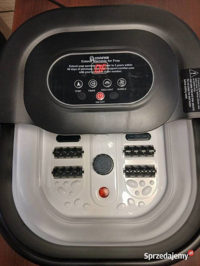 Składany wodny masażer do stóp marki Comfier 