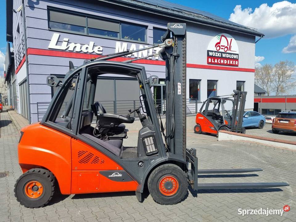 Wózek widłowy Linde H35D02 Przesuw boczny BD2227 małopolskie Mogilany