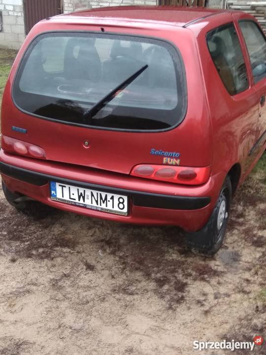 Sprzedam Seicento 900 z 2001 roku 1900zl do Włoszczowa